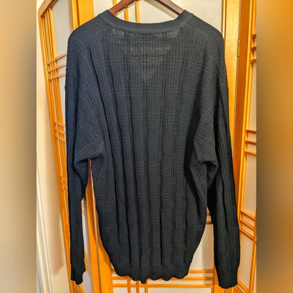 Segreto 100% Pure New Wool Wool mark Fine Merino Wool - Size XL - Made in Italy - Picture 3 of 3